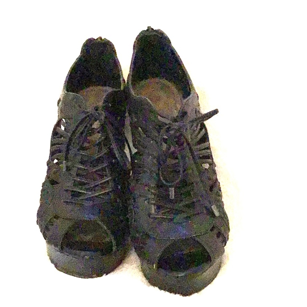 Gianni Bini, black platform heels.